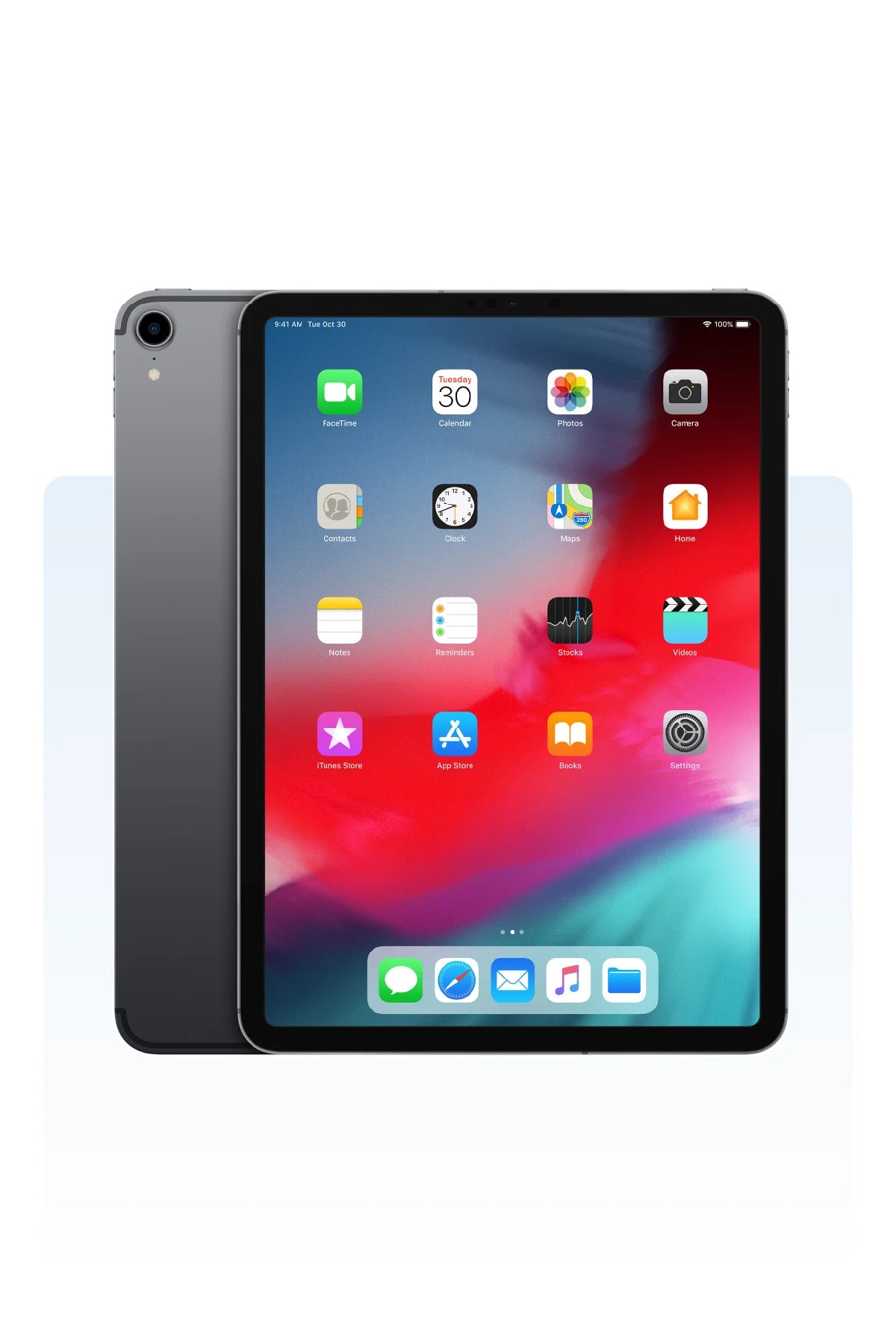جهاز Apple iPad Pro مقاس 11 بوصة، يدعم Wi-Fi وCellular | معالج A12X Bionic، إصدار 2018